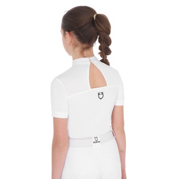 POLO DE COMPÉTITION FILLE EN TISSU TECHNIQUE