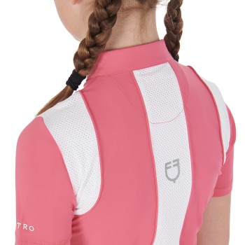 POLO D'ENTRAÎNEMENT ZIPPÉ FILLE COUPE SLIM