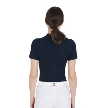 POLO FEMME COUPE SLIM EN TISSU STRETCH PREMIUM