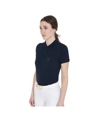 POLO FEMME COUPE SLIM EN TISSU STRETCH PREMIUM