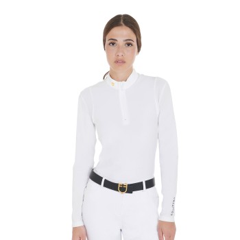 POLO FEMME COUPE SLIM EN TISSU TECHNIQUE