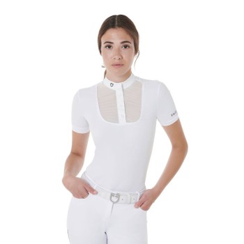 POLO FEMME COUPE SLIM AVEC BOUTONS