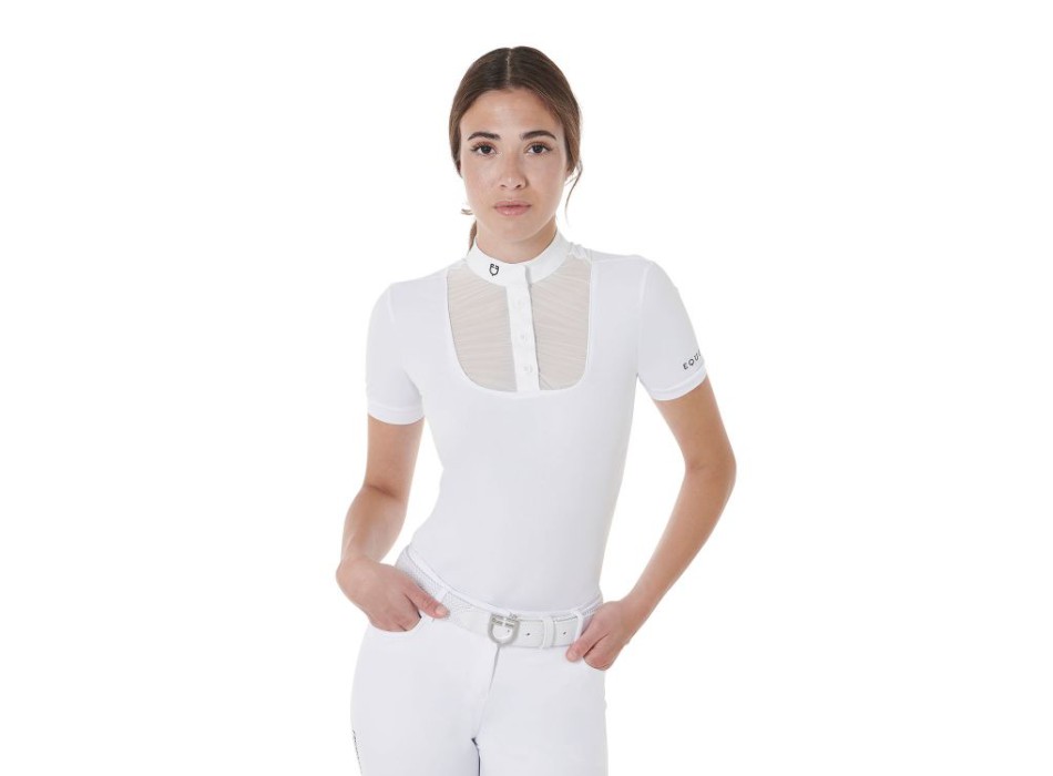 POLO FEMME COUPE SLIM AVEC BOUTONS