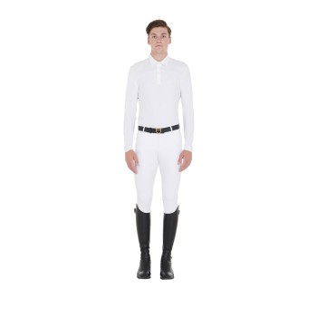 POLO DE COMPÉTITION MANCHES LONGUES HOMME