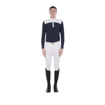 POLO DE COMPÉTITION MANCHES LONGUES HOMME