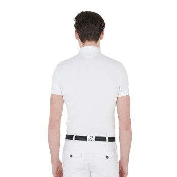 POLO DE COMPÉTITION HOMME EN TISSU TECHNIQUE RESPIRANT