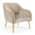 Fauteuil Bobly en chenille