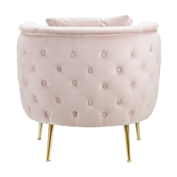 FAUTEUIL ROSE BUCAREST