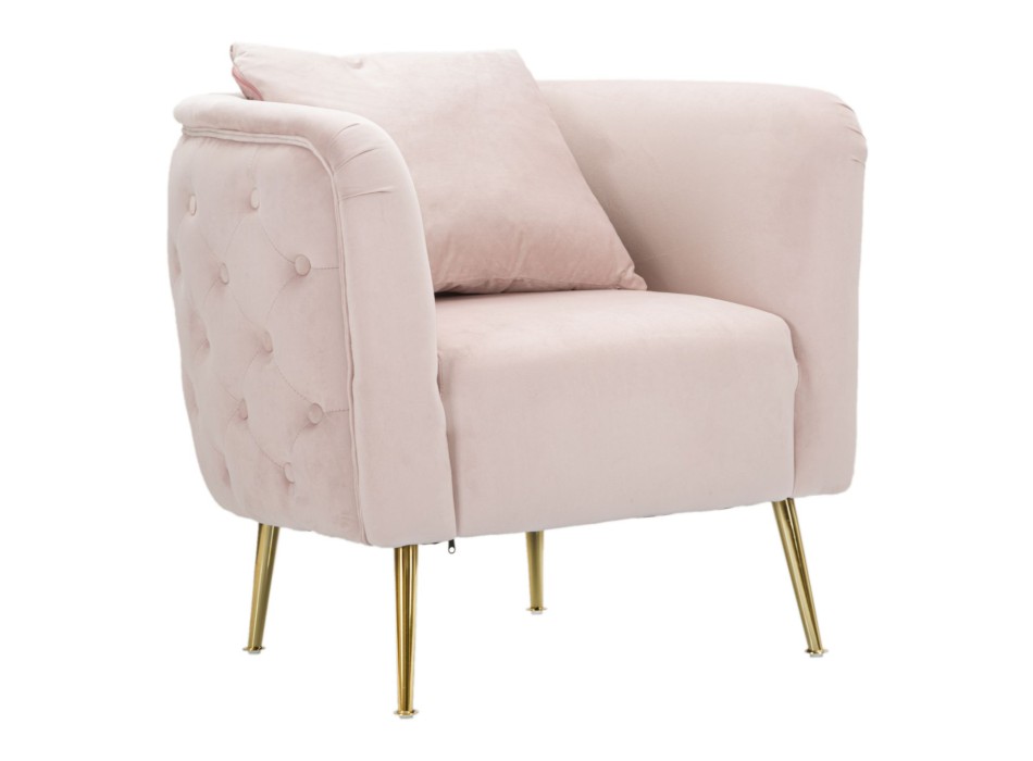 FAUTEUIL ROSE BUCAREST