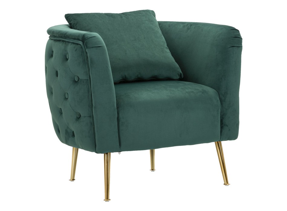 FAUTEUIL BUCAREST VERT