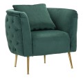 FAUTEUIL BUCAREST VERT