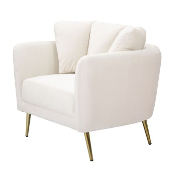 FAUTEUIL KIEV CRÈME