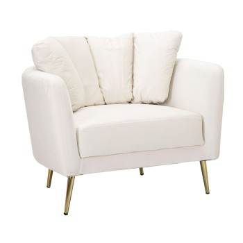 FAUTEUIL KIEV CRÈME