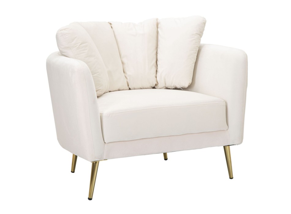 FAUTEUIL KIEV CRÈME