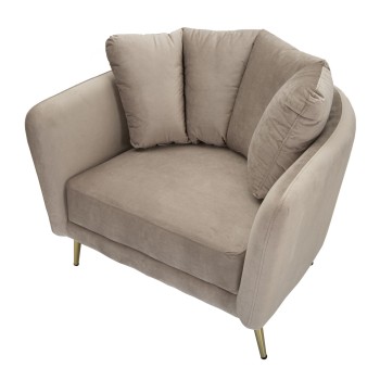 FAUTEUIL KIEV GRIS