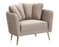 FAUTEUIL KIEV GRIS