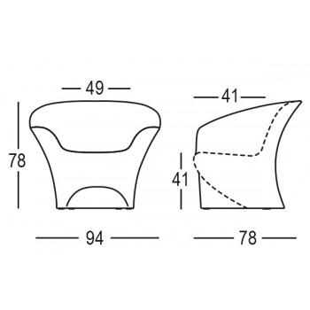 OHLA 6238 PLUST FAUTEUIL