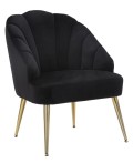 FAUTEUIL COQUE NOIR