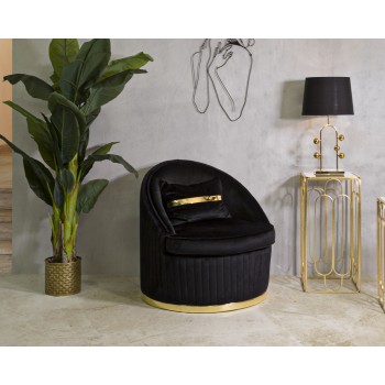 FAUTEUIL NOIR SPACE PLUS