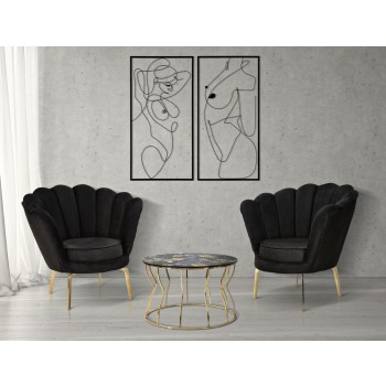 FAUTEUIL VIENNA PLUS NOIR