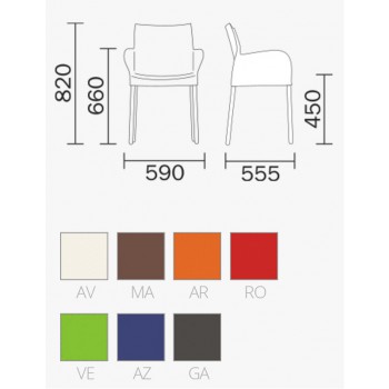 ICE 850-850/CL1 FAUTEUIL PEDRALI