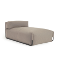 Pouf d'extérieur carré canapé modulable