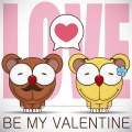 BE MY VALENTINE G1618 PINTDECOR peinture