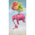 Cadre ELEPHANT PINK G1616 PINTDECOR