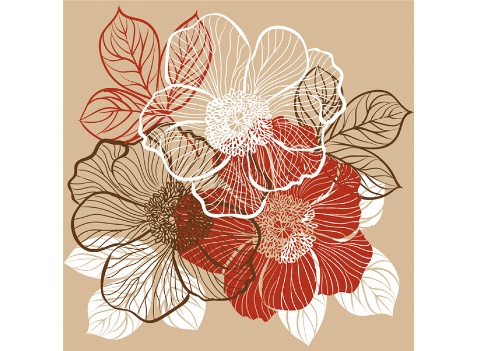 Cadre GRAPHIC FLOWER G1154 PINTDECOR