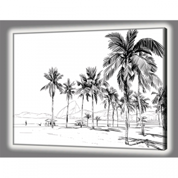 Tableau BRIGHT PALMS GL4522 PINTDECOR