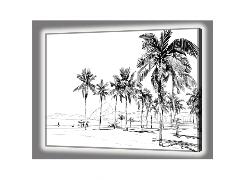 Tableau BRIGHT PALMS GL4522 PINTDECOR