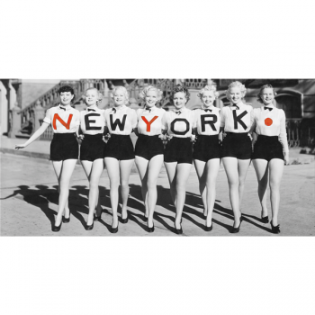 Cadre NEW YORK PIN-UP G2492 PINTDECOR