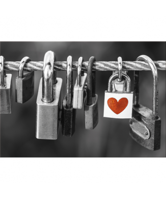 Cadre CADENAS AVEC COEUR G2552 PINTDECOR