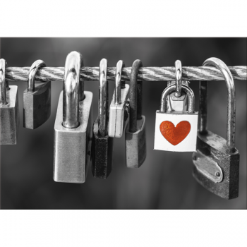 Cadre CADENAS AVEC COEUR G2552 PINTDECOR