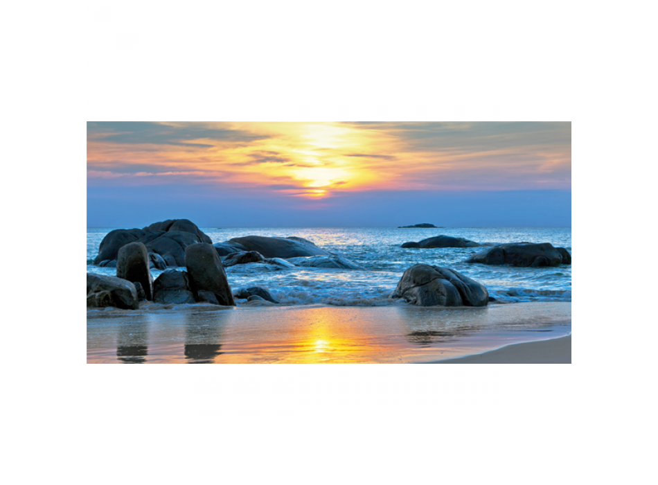 Image COUCHER DE SOLEIL SUR LA MER G1214 PINTDECOR