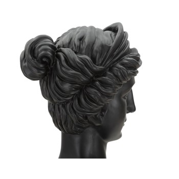 SCULPTURE NOIRE DE FEMME ROMAINE