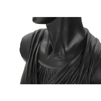 SCULPTURE NOIRE DE FEMME ROMAINE