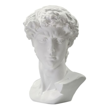 SCULPTURE ANTIQUE TÊTE BLANCHE