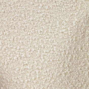 Fauteuil à bascule Vania en Shearling blanc