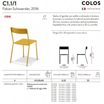 Chaise C1 1 COLOS