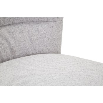 CHAISE LOSANNA GRIS LOT DE 2 PCS