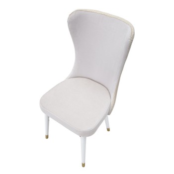 ENSEMBLE DE CHAISES MIMOZA CRÈME 2PCS