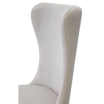 ENSEMBLE DE CHAISES MIMOZA CRÈME 2PCS