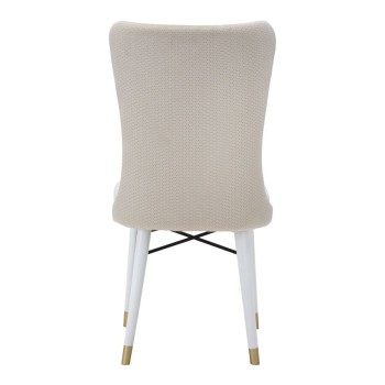 ENSEMBLE DE CHAISES MIMOZA CRÈME 2PCS