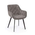 Chaise Mulder en velours