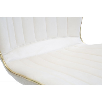 CHAISE SPACE PARIS CRÈME/OR ENSEMBLE 2 PCS