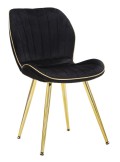 CHAISE PARIS SPACE NOIR/OR SET 2 PCS