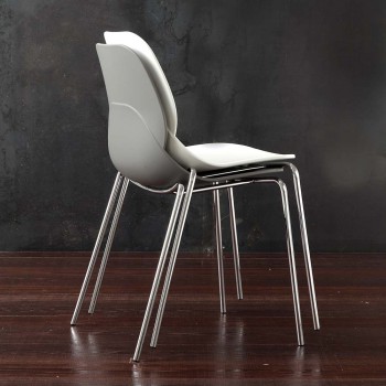 CHAISE SHELL METAL 019 LA SEGGIOLA