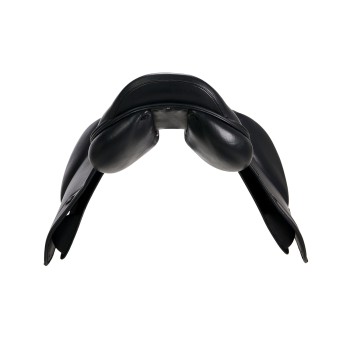 SELLE DE SAUT DOUBLE CUIR