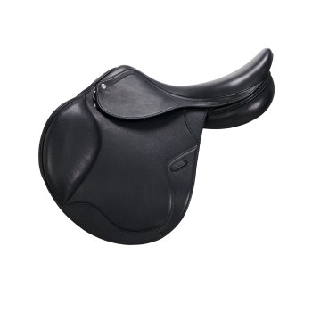 SELLE DE SAUT DOUBLE CUIR